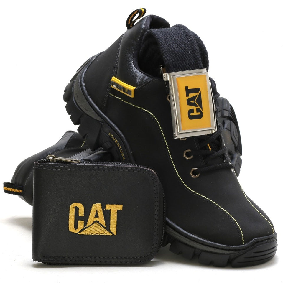 Bota Cat + kit Acessórios